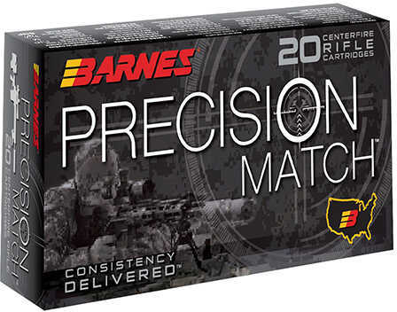 260 Remington Barnes 140Gr Open Tip Match Ammo, 20Rd