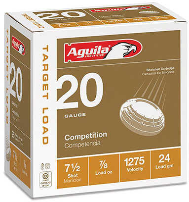 Aguila 20 Gauge Two And Three Quarters Target Shot 25 Rounds