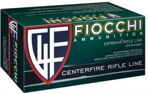 Fiocchi .223 Remington 55 Grain V-Max Ammunition, 50 Rounds