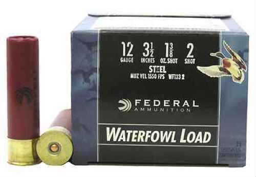 Federal 12 Gauge 25 Rounds Waterfowl Speed Shok Number Two