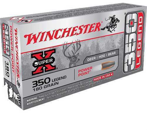Winchester 350 Legend 180 Grain Soft Point Ammo - 20 Rounds