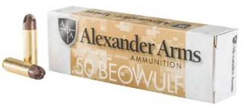 50 Beowulf 200 Grain ARX Ammo by Alexander Arms 20 Rounds