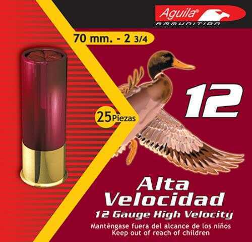 Aguila 12 Gauge 25 Rounds 2 3 4 Inch Lead Shot Ammunition