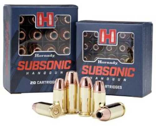 Hornady Subsonic 40 S&W 180 Grain XTP – Reliable Hollow Point Performance