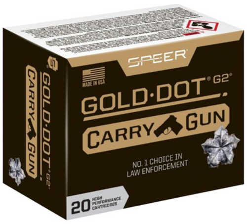 Speer 40 S&W 165 Grain Hollow Point – Superior Expansion and Stopping Power