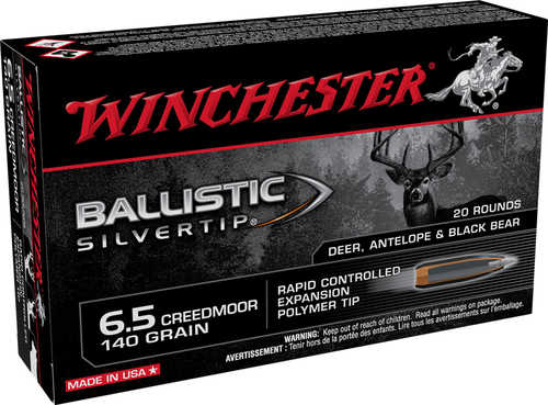 Winchester 6.5 Creedmoor 140Gr Ballistic Tip Ammo 20 Rounds