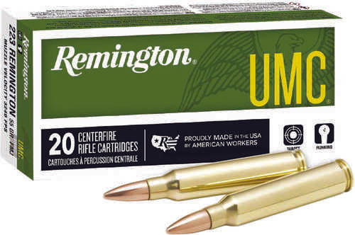 Remington UMC 300 Blackout 150Gr FMJ Ammo 20Rd Box