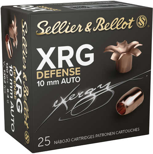 Sellier & Bellot SB10XA 10mm Auto – Superior Weight Retention Hollow Point Ammo