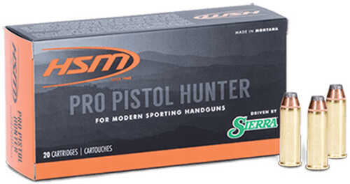 HSM 460 S&W Mag 300 Grain Jacketed Soft Point Ammo – Superior Performance for Handgun Hunting