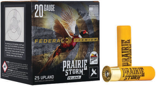 Federal Prairie Storm 20 Gauge 3 Inch One Quarter Ounce Shot