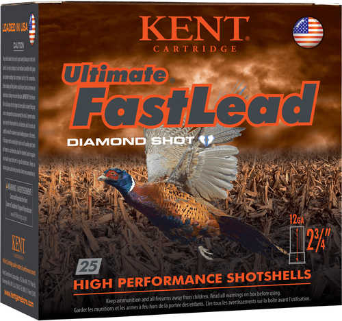 Kent Ultimate Fast Lead 12 Gauge 2.75 Inch 1.5 Oz 1420 Fps