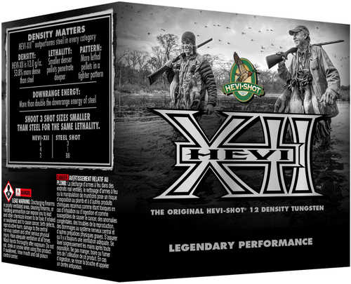 HEVI XII Waterfowl 20 Gauge Tungsten 4 Shot Ammo 25 Rounds