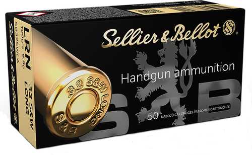 Sellier & Bellot 32 S&W Long Ammunition – Reliable 100 Grain Soft Point for Target Practice