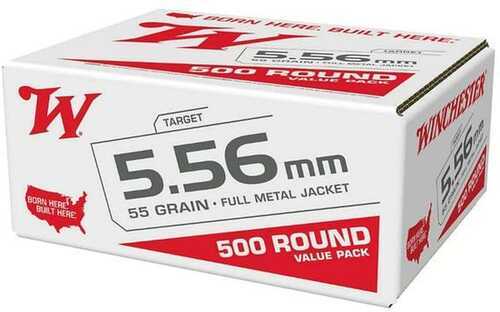 Winchester Lake City 556 FMJ 55 Grain 500 Rounds Training