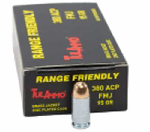 Tulammo Steel Case Pistol Ammo 380 ACP 91 Gr Zinc BJB 50 Round Box – Reliable Performance and Accuracy