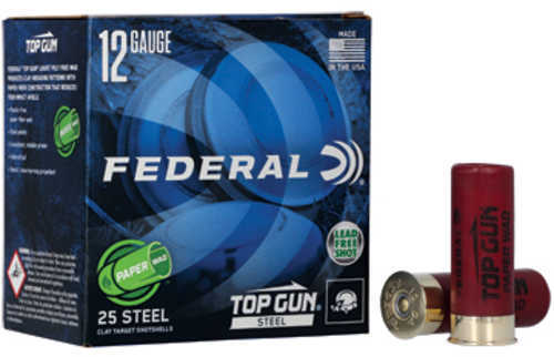 Federal Top Gun Paper Wad 12 Gauge 2.75 Inch 1 Oz 7.5 Shot