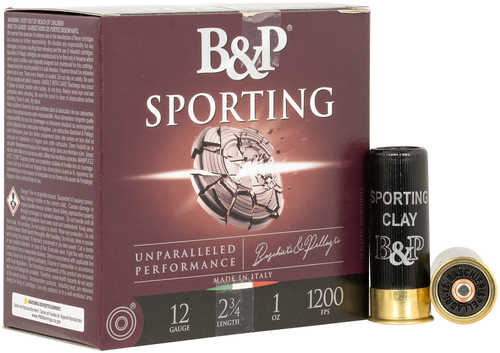BP Sporting Target 12 Gauge Skeet Ammo 1oz 7 Shot 25 Per Box