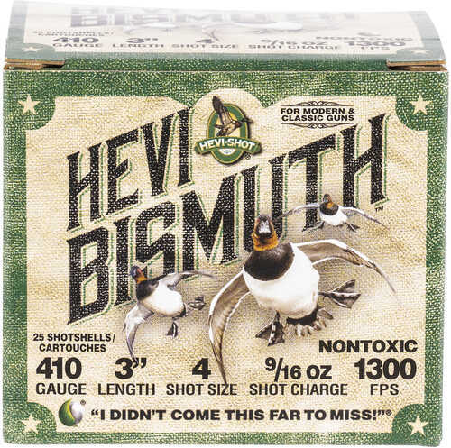 Hevi Bismuth Waterfowl 410 Gauge 3 Inch 9/16 Oz 4 Shot