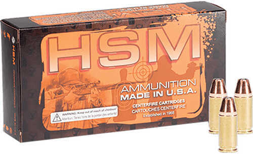 HSM Self Defense Handgun Ammunition 45 ACP HP Mag – Extreme Terminal Performance 50 Rounds