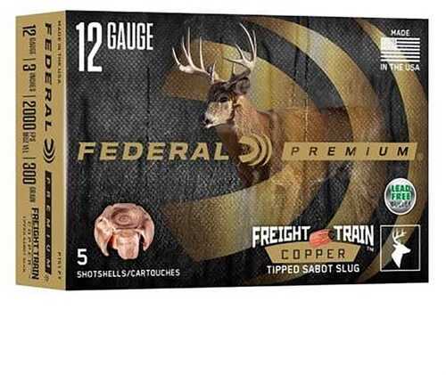 Freight Train Copper Sabot Slug 12 Ga 3 Inch Shotgun Ammo