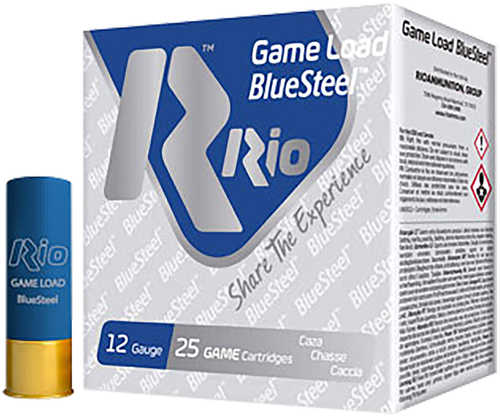 Rio Game Load Bluesteel 12 Gauge Shotshells 2 3/4 1-1/8 Oz