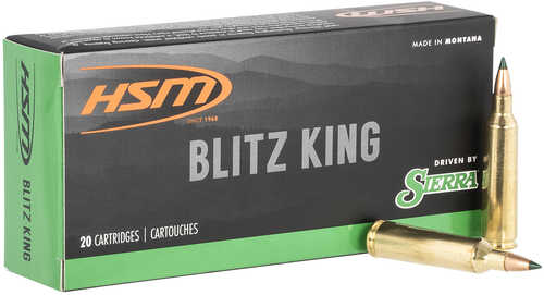 HSM Varmint 22 250 Rem 55 Grain Sierra Blitzking Ammunition