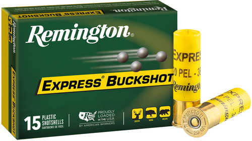 Remington Express Buckshot 20 Gauge Two And Three Quarters