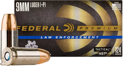 Federal Premium Personal Defense 9mm Plus P 124Gr HST Jacketed Hollow Point Ammo – Superior Terminal Performance
