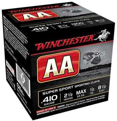 Winchester AA Sporting Clay 410 Gauge Ammunition 25 Rounds