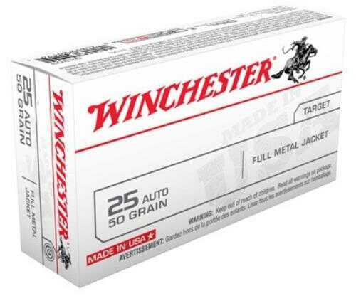 USA Brand 25 ACP 50 Rounds Ammunition – High Quality and Reliable Performance