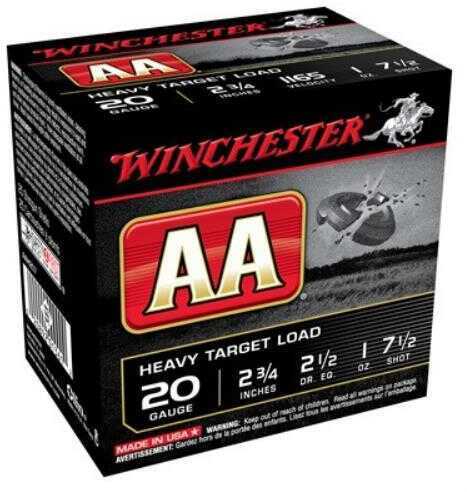 Winchester 20 Gauge AA Target Loads 25 Rounds 1 Oz 7 1 2