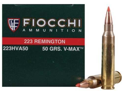 Fiocchi 223 Remington 5.56 NATO 50 Grain V-Max 50 Rounds