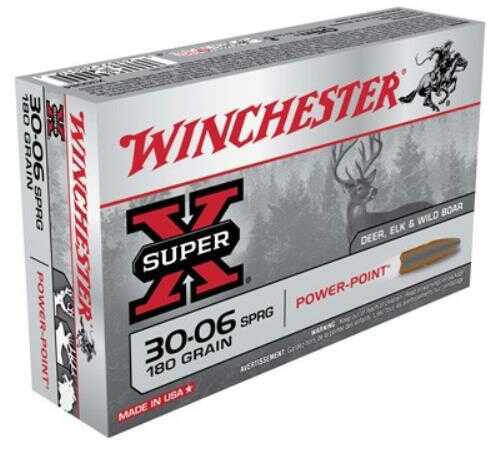 Winchester 30-06 Springfield 180Gr Soft Point Ammo 20 Rounds