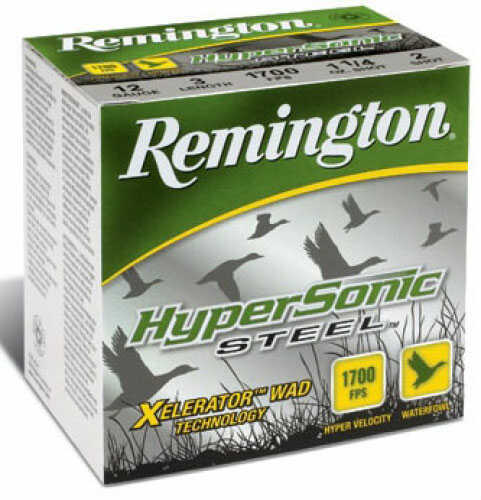 Remington HyperSonic BB 12 Gauge Steel Shot 25 Rounds