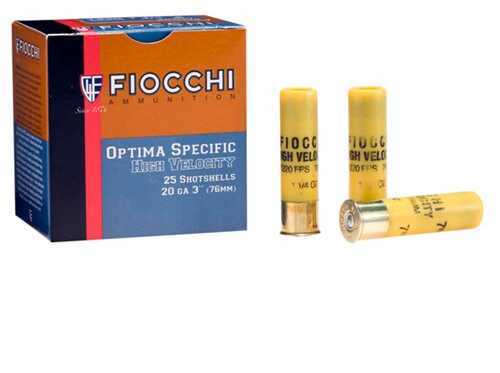 Fiocchi 20 Gauge 3 Inch One And Quarter Lead Shotshells 7.5