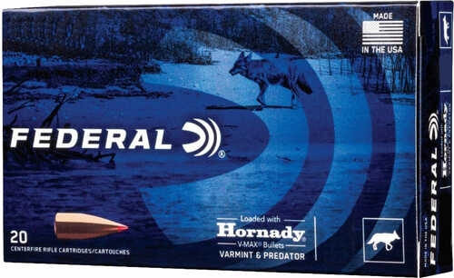 Federal .204 Ruger 32 Grain V-Max Ammunition, 20 Rounds