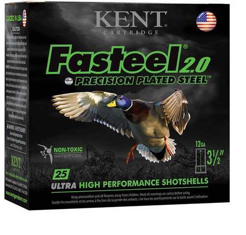 12 Gauge 25 Rounds Kent Cartridges 3 Inch One Quarter Oz BB