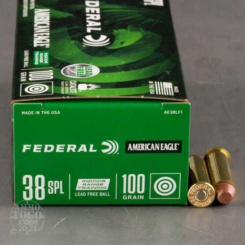 Federal American Eagle IRT 38 Special – Lead-Free Indoor Range Training