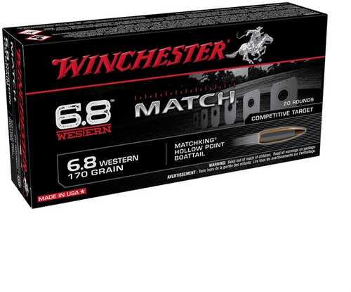 Winchester 6.8 Western 162Gr Copper Impact 20Rd Ammo
