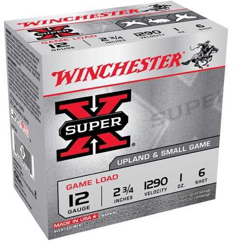 Winchester 12 Gauge 25 Rounds Super X Game Loads Lead 6