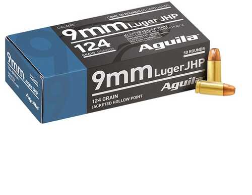 Aguila Personal Defense 9mm Luger Ammunition – Superior Expansion and Penetration