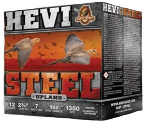 HEVI Steel Upland 12 Gauge Shotshells 2 3 4 1 Oz 1350 Fps