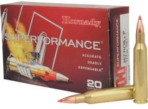 Hornady 257 Roberts Superformance 117 Grain SST 20 Rounds