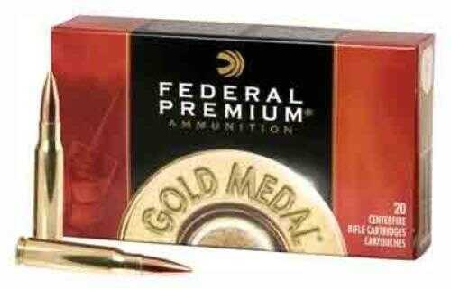 Federal 338 Lapua Magnum 300 Grain Sierra MatchKing Ammo, 20 Rounds