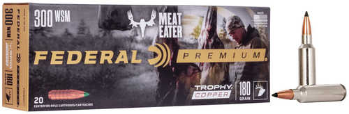 300 WSM Federal 180Gr E-TIP Ammunition 20 Rounds