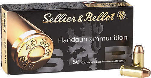 Sellier & Bellot 40 S&W 180 Grain Full Metal Jacket – Reliable Precision Performance