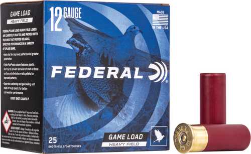 Federal 12 Gauge 25 Rounds Lead Shot Two And Three Quarters