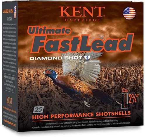 Kent 12 Gauge 25 Rounds Fast Lead Shot Upland Ammunition