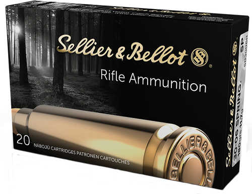 Sellier And Bellot 30-06 Springfield 180gr Soft Point Ammo 20 Rounds