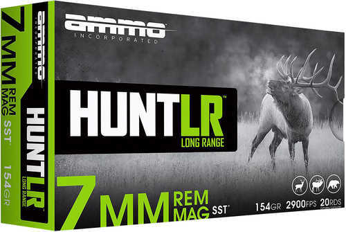 Ammo Inc 7mm Remington Magnum 154 Grain SST 20 Per Box